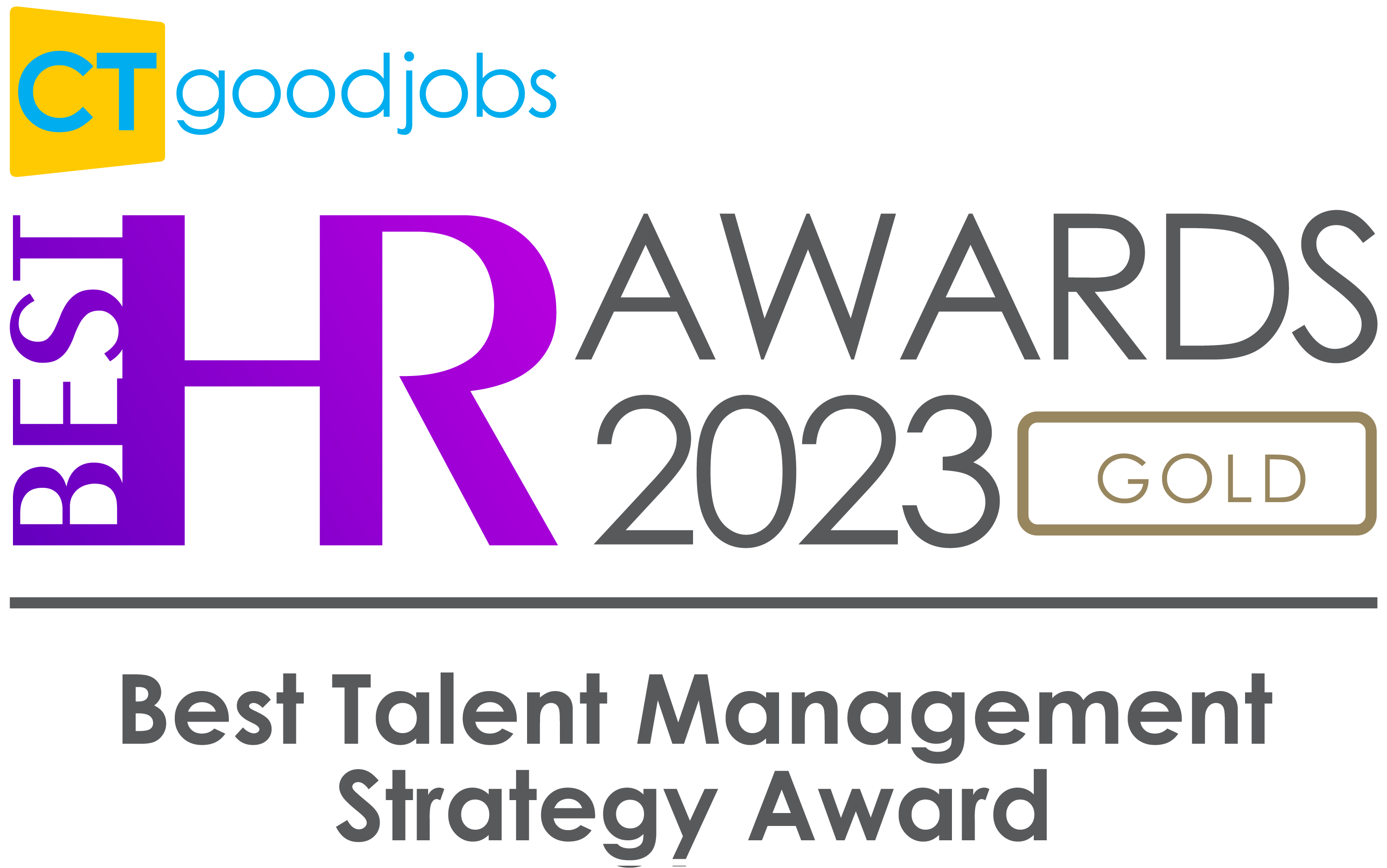 CTgoodjobs Best HR Awards 2023 Gold — Best Talent Management Strategy Award 2023